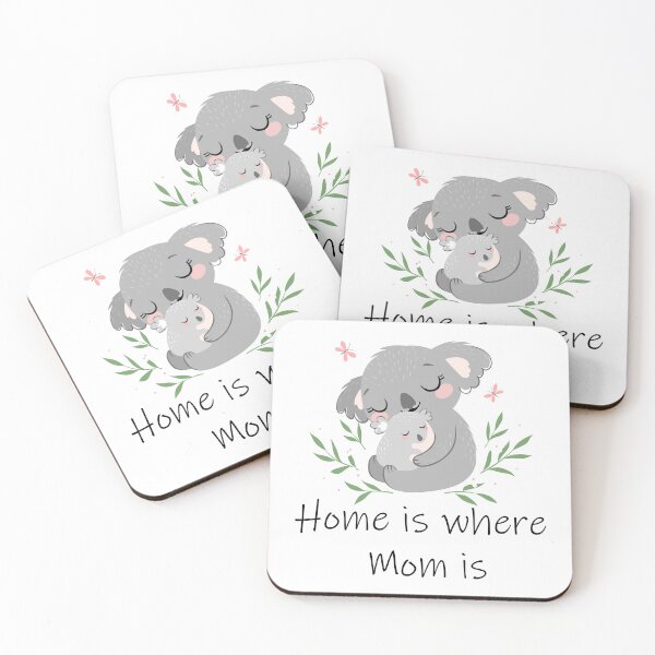 Item preview, Cute Koala Mom & Baby Home Is Where Mom Is designed and sold by CreativeCrest.