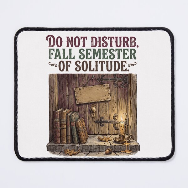 Item preview, Do Not Disturb Fall Semester Of Solitude designed and sold by SignumShop.