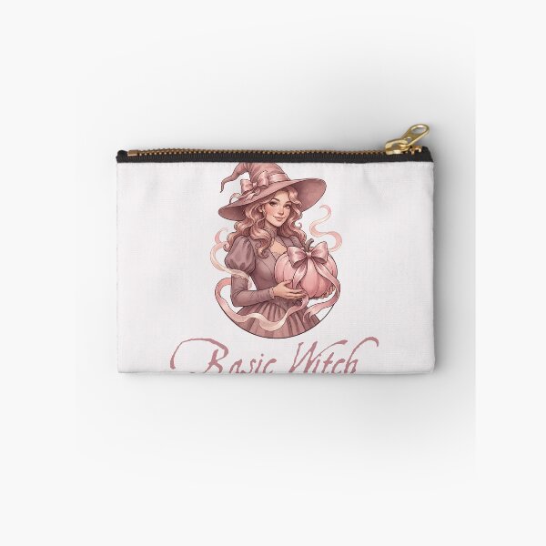 Item preview, Pastel Pinkoween Basic Witch Holding Ribbon Pumpkin designed and sold by MythicCotton.