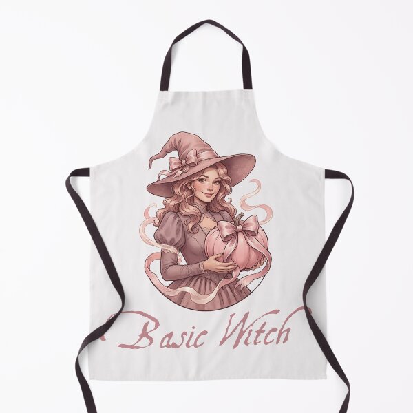 Item preview, Pastel Pinkoween Basic Witch Holding Ribbon Pumpkin designed and sold by MythicCotton.