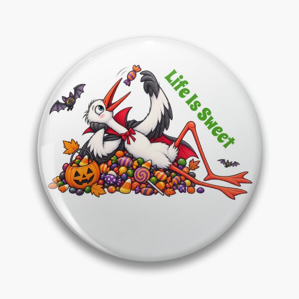 Item preview, Vampire Stork Living the Sweet Life Halloween Design designed and sold by Buli89.