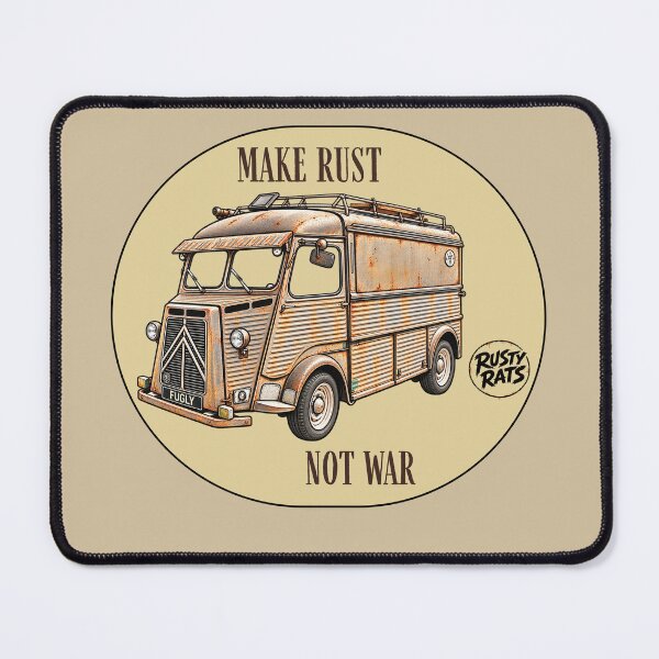Item preview, Make Rust not War! Rusty Rats Design designed and sold by WonkyRebel.