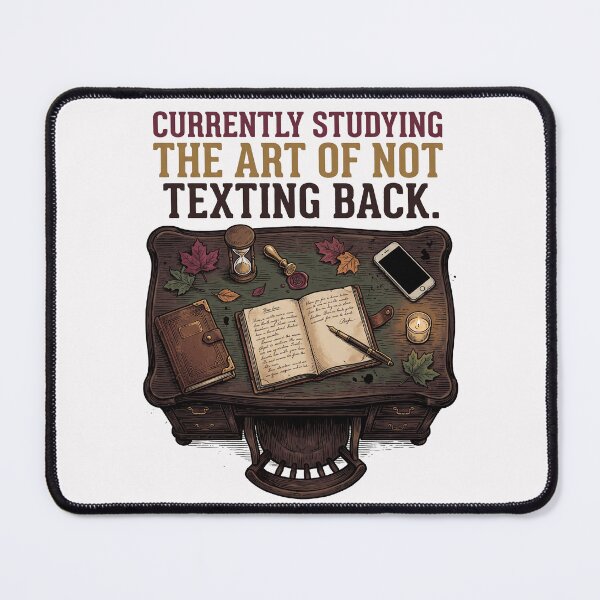 Item preview, Currently Studying The Art Of Not Texting Back designed and sold by SignumShop.