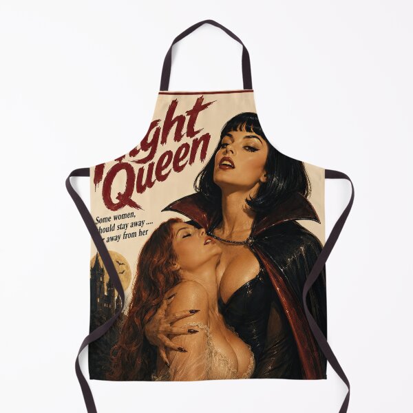 Item preview, Night Queen – Retro Vampire Pinup designed and sold by obstinator.