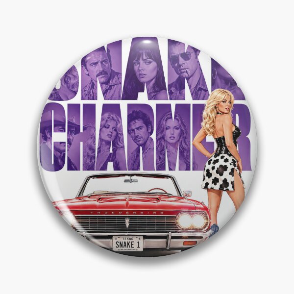 Item preview, Snake Charmer – Retro Texas Crime Girl designed and sold by obstinator.