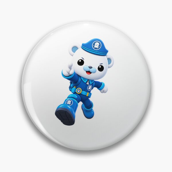 Item preview, Cool Octonauts Captain – Action Pose ?‍❄️? designed and sold by Naresh-pinjani.