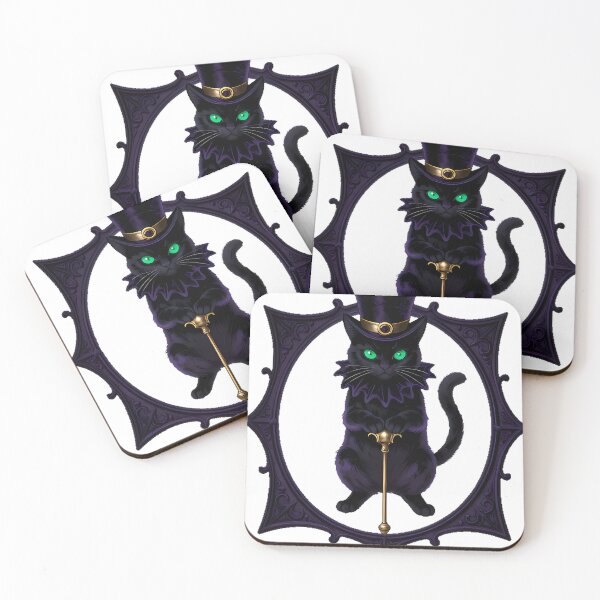 Item preview, Gothic Circus Ringmaster Cat designed and sold by IllumeInk.