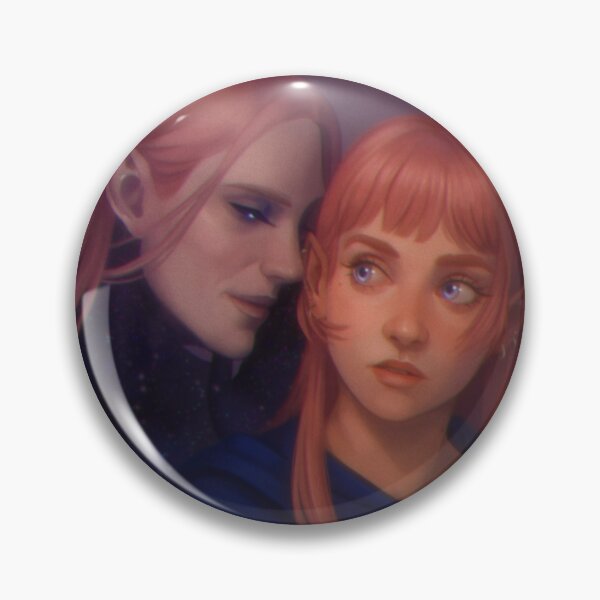 Item preview, Aurora & Sorte - Warlock & Patron D&D Characters Art Painting designed and sold by Julieel.exe.