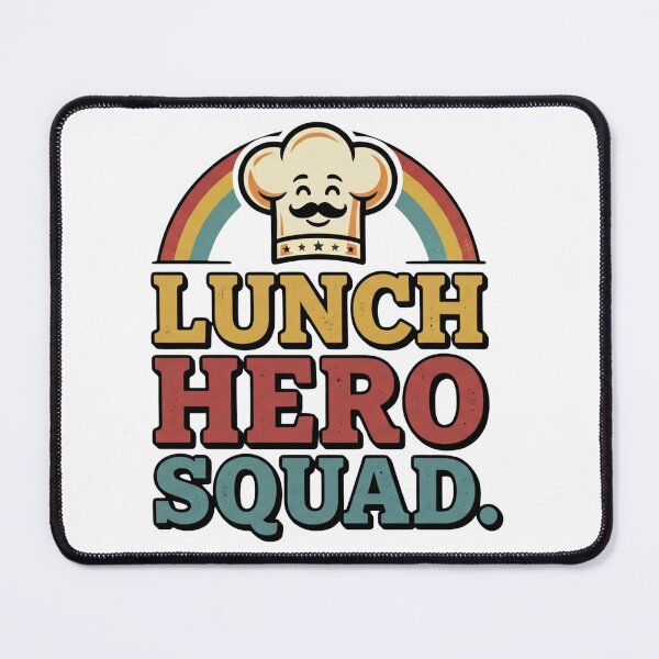 Item preview, funny school lunch hero lunch crew design designed and sold by ArtDesignTp.