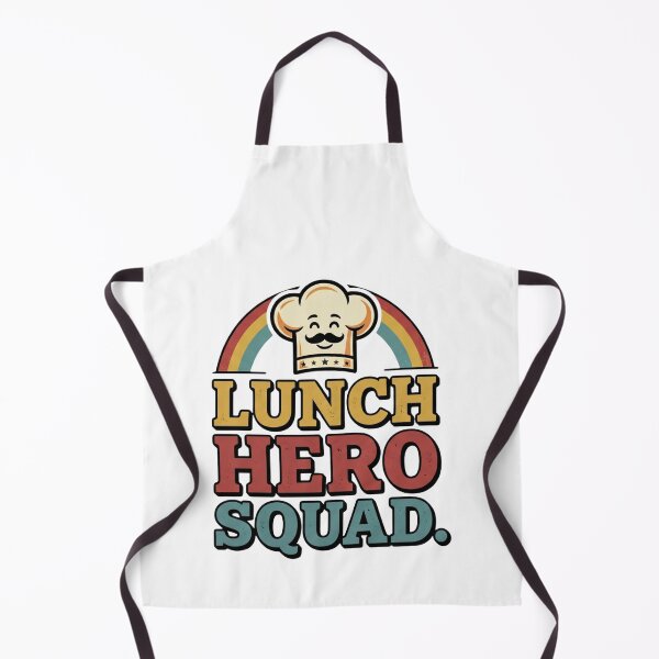 Item preview, funny school lunch hero lunch crew design designed and sold by ArtDesignTp.