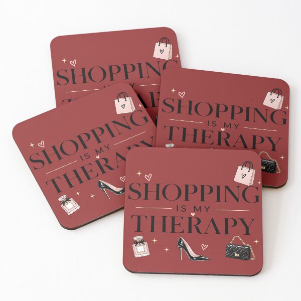 Item preview, Shopping Is My Therapy designed and sold by VisionCrafft.