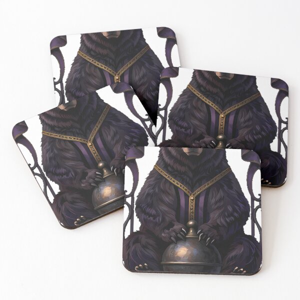 Item preview, Gothic Circus Strongman Bear designed and sold by IllumeInk.