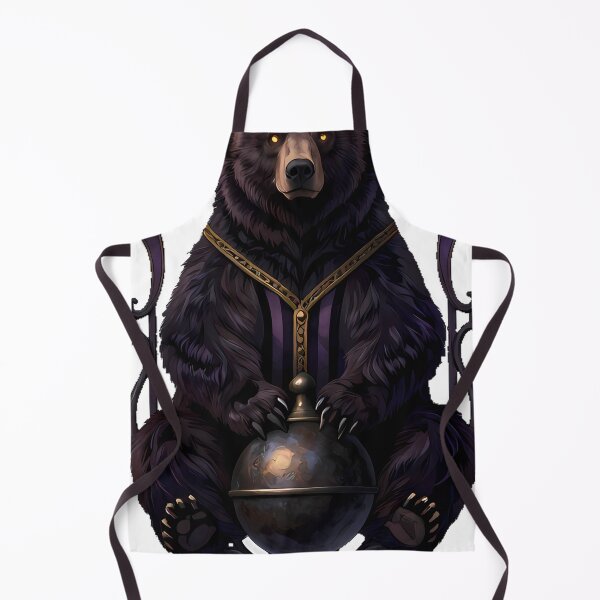 Item preview, Gothic Circus Strongman Bear designed and sold by IllumeInk.