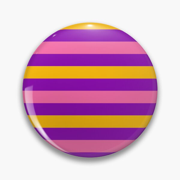 Item preview, Yellow And Pink Stripes Design Purple  designed and sold by PatternTitan.