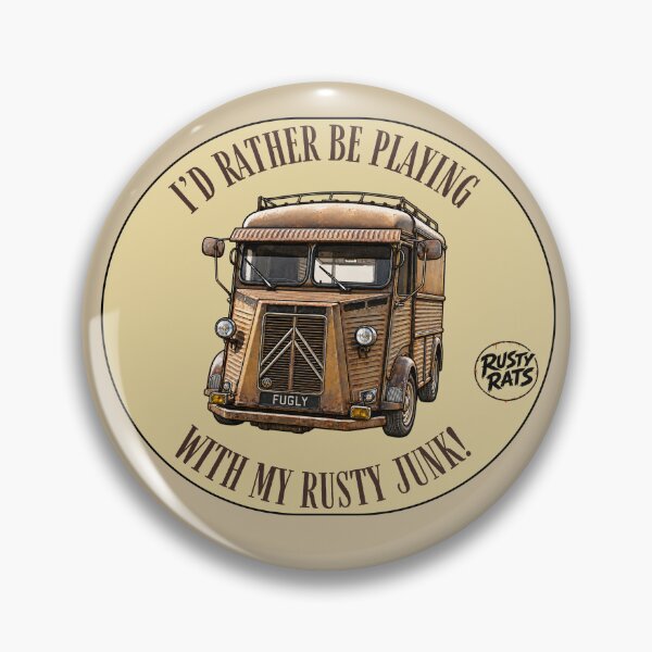 Item preview, I’d Rather be Playing with my Rusty Junk! designed and sold by WonkyRebel.