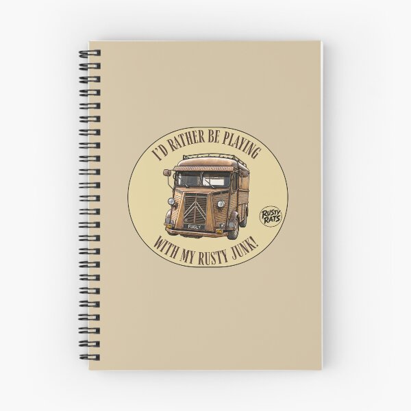 Item preview, I’d Rather be Playing with my Rusty Junk! designed and sold by WonkyRebel.