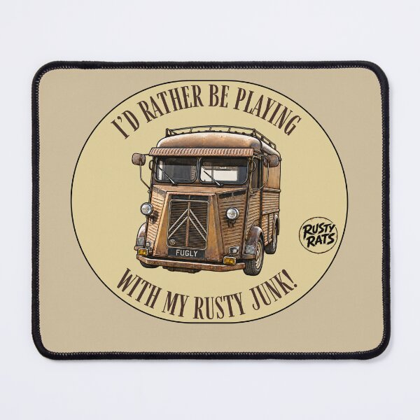 Item preview, I’d Rather be Playing with my Rusty Junk! designed and sold by WonkyRebel.