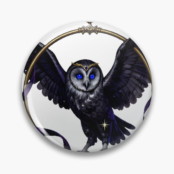 Item preview, Gothic Circus Aerialist Barn Owl designed and sold by IllumeInk.