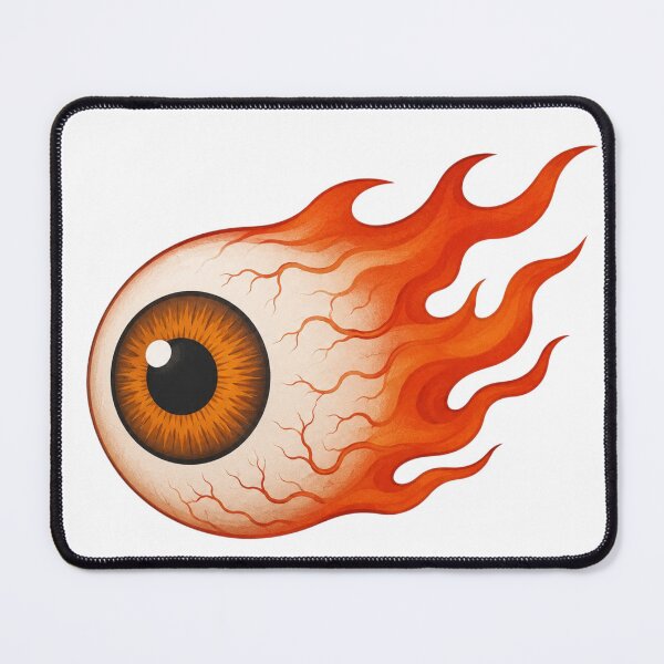Item preview, Flaming Eyeball Fire designed and sold by EgoSovereign.
