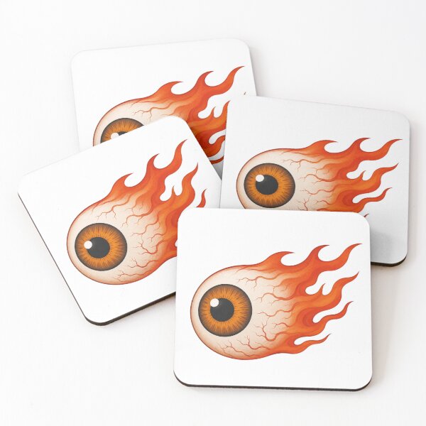 Item preview, Flaming Eyeball Fire designed and sold by EgoSovereign.