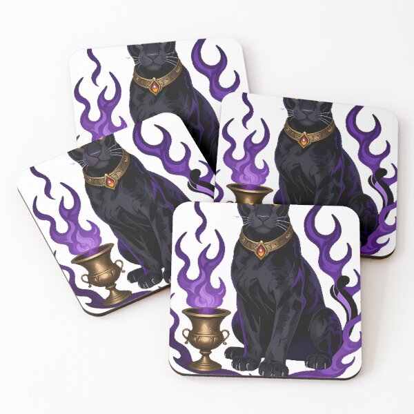 Item preview, Gothic Circus Fire Dancer Panther designed and sold by IllumeInk.