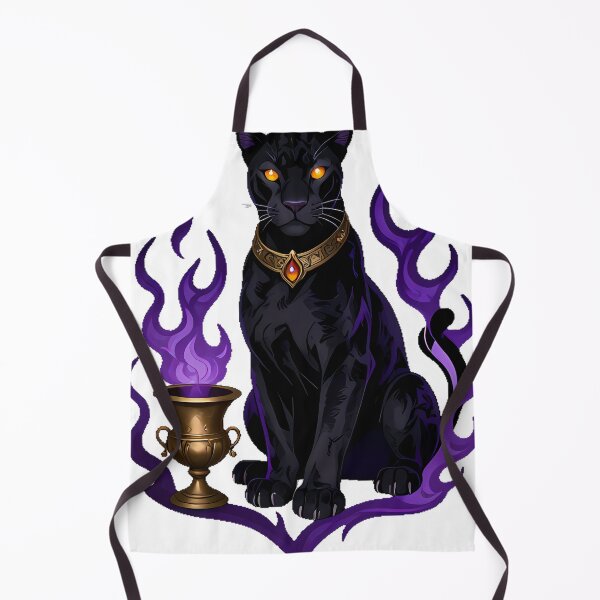 Item preview, Gothic Circus Fire Dancer Panther designed and sold by IllumeInk.