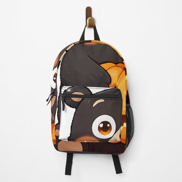 Item preview, Cute Black Bear Cub in Pumpkin Patch Icon designed and sold by pumsquare.