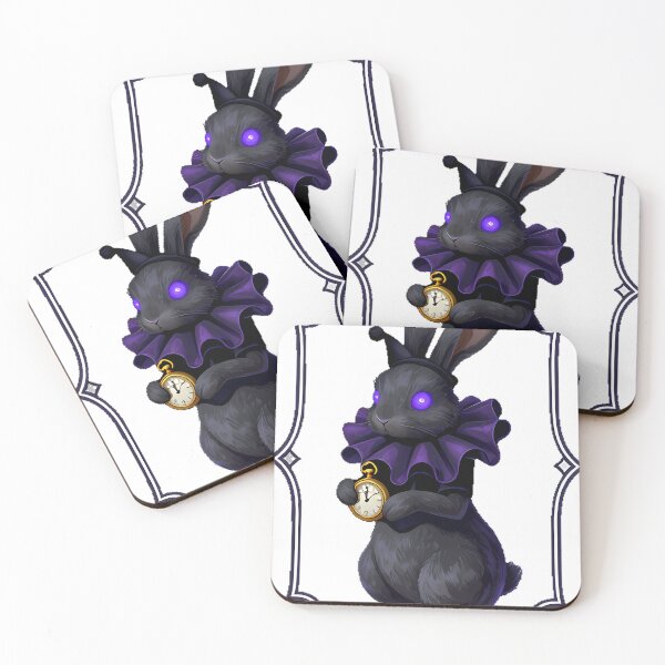 Item preview, Gothic Circus Pierrot Bunny designed and sold by IllumeInk.