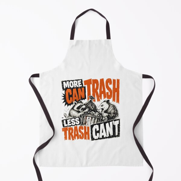 Item preview, More Can Trash Less Trash Can't Raccoon Opossum Wildlife Humor designed and sold by HumansStuck12.