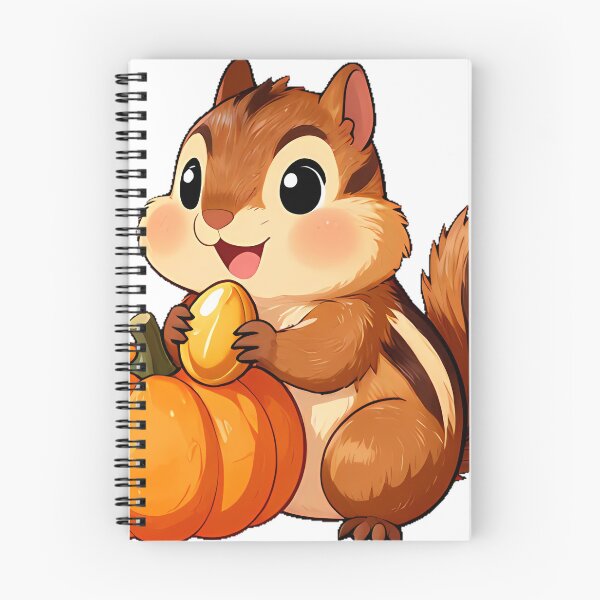 Item preview, Cute Chipmunk with Pumpkin Seed Icon designed and sold by pumsquare.