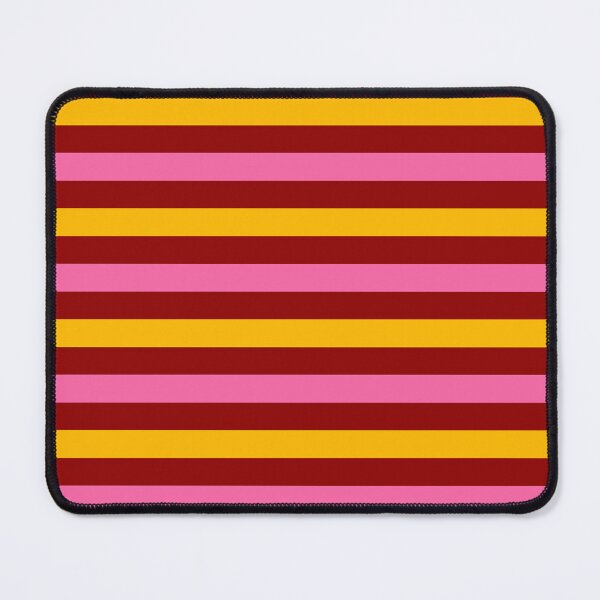 Item preview, Yellow And Pink Stripes Design Red designed and sold by PatternTitan.