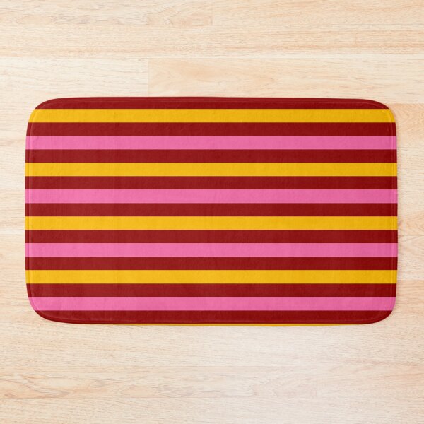 Item preview, Yellow And Pink Stripes Design Red  designed and sold by PatternTitan.