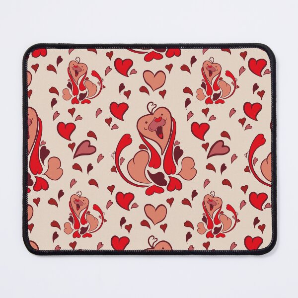 Item preview, Pattern of a dog make with pure hearts designed and sold by Konopikyu.