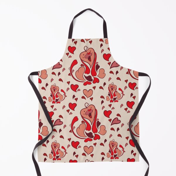 Item preview, Pattern of a dog make with pure hearts designed and sold by Konopikyu.