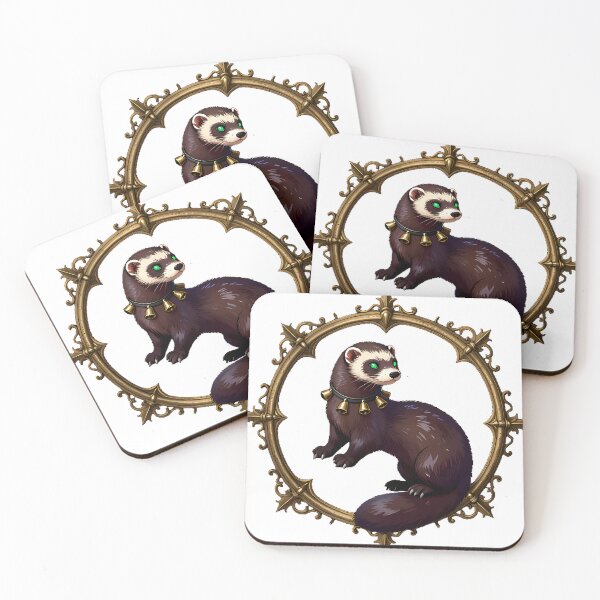 Item preview, Gothic Circus Contortionist Ferret designed and sold by IllumeInk.