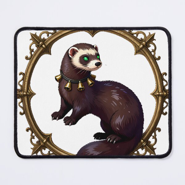 Item preview, Gothic Circus Contortionist Ferret designed and sold by IllumeInk.