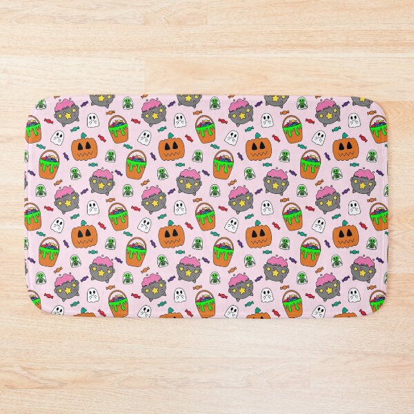Item preview, Halloween Pumpkin Candy Ghost Pattern designed and sold by prettycooluk.