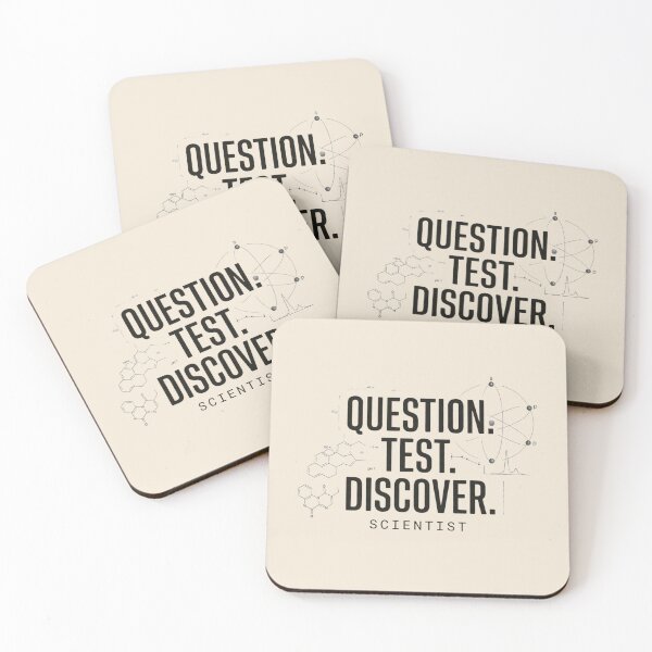 Item preview, Question Test Discover | Scientist designed and sold by Amr Darwish Graphic designer.