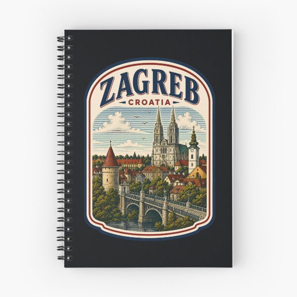 Item preview, Zagreb - Croatia designed and sold by GoodOldVintage.