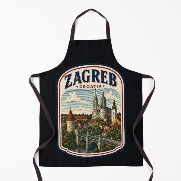 Artikelvorschau, Zagreb – Kroatien entworfen und verkauft von GoodOldVintage.