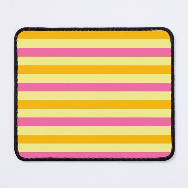 Item preview, Yellow And Pink Stripes Design Yellow designed and sold by PatternTitan.