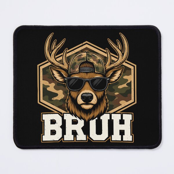 Item preview, Bucks Camo Bruh Funny Deer Hunting designed and sold by gordonbwyashop.