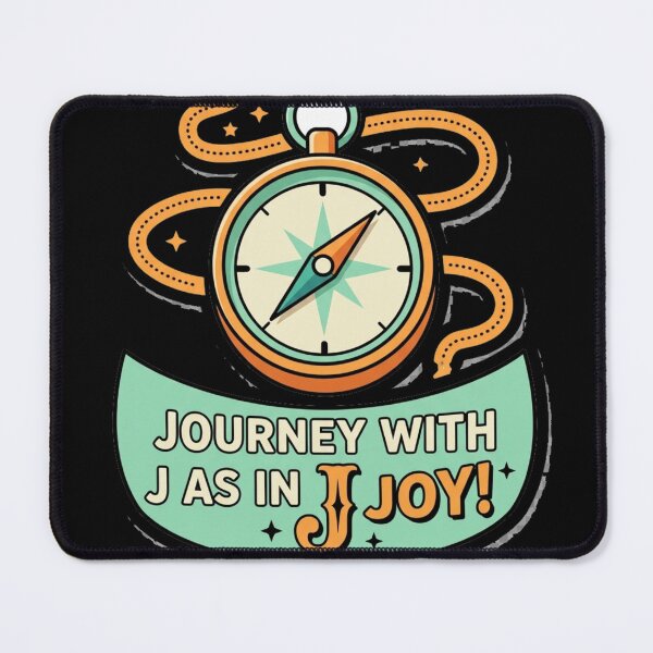 Item preview, Wherever You Go – Journey with J as in Joy Sticker designed and sold by @SHINTOSARTSTORE.