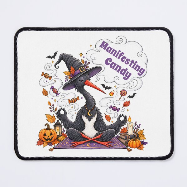 Item preview, Manifesting Candy Black Stork Witch Halloween Design designed and sold by Buli89.