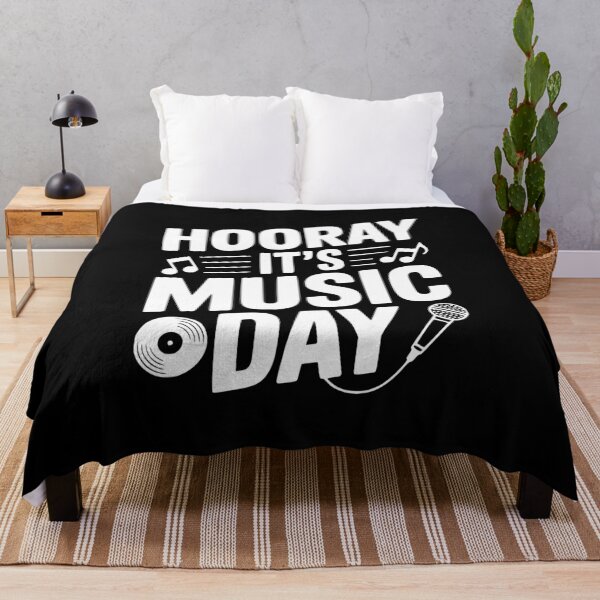 Item preview, Hooray It's Music Day designed and sold by Frank Ring.
