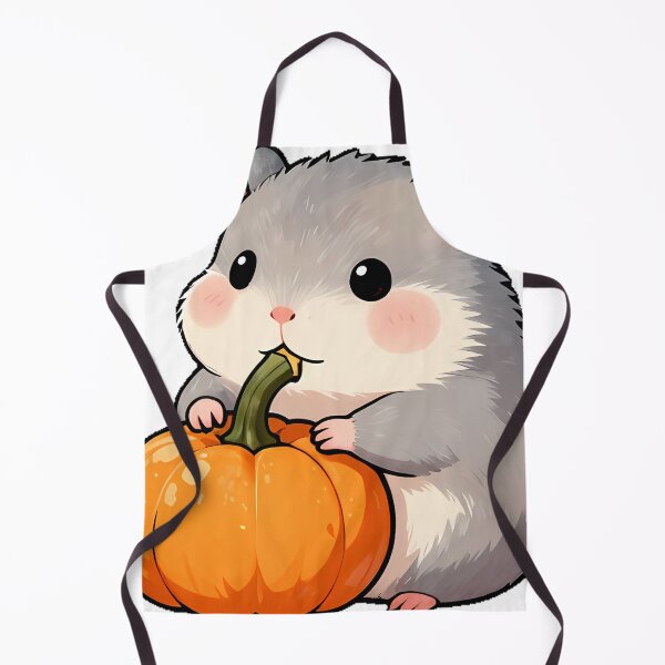 Item preview, Cute Siberian Hamster with Mini Pumpkin Icon designed and sold by pumsquare.