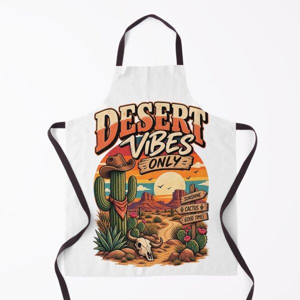 Item preview, Desert Vibes Only Western Sunset designed and sold by BrahimiGraphics.