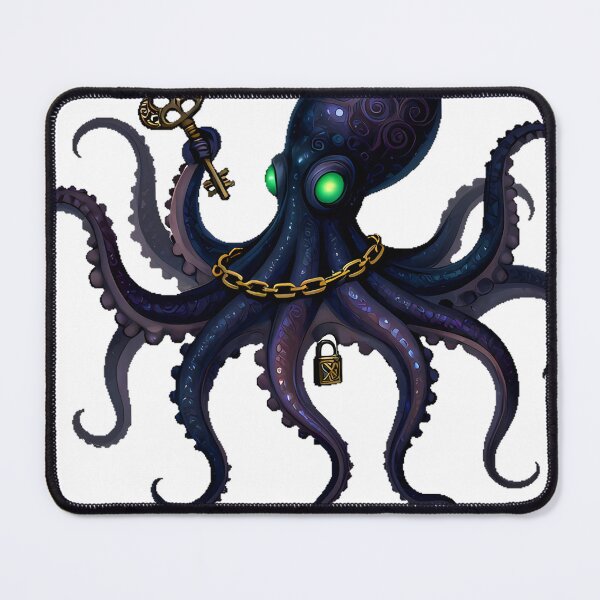 Item preview, Gothic Circus Escape Artist Kraken designed and sold by IllumeInk.
