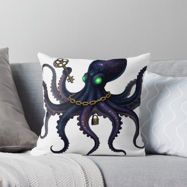Item preview, Gothic Circus Escape Artist Kraken designed and sold by IllumeInk.