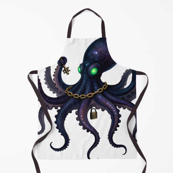 Item preview, Gothic Circus Escape Artist Kraken designed and sold by IllumeInk.